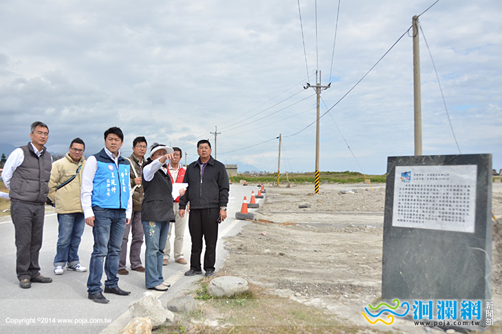 吉安鄉爭取千萬經費，改善海岸景觀設施