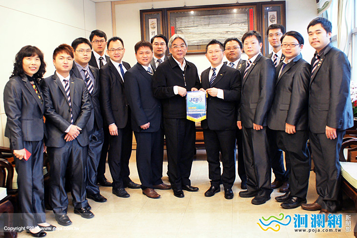 花蓮國際青商會新任會長拜會田市長