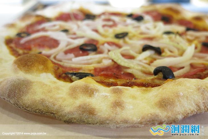脆皮手工pizza一元，3/7新開幕老闆大方送