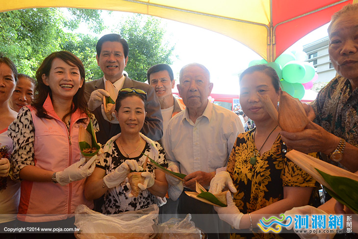 市公所關懷老榮民 舉辦端午慶祝活動