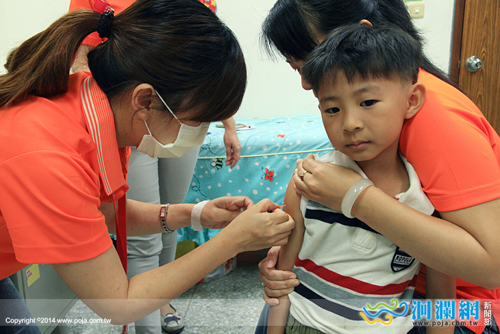 幼托園畢業小朋友，進入國小前施打疫苗	