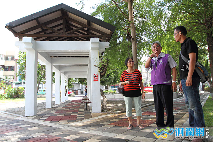花蓮市國富公園綠美化工程將完工