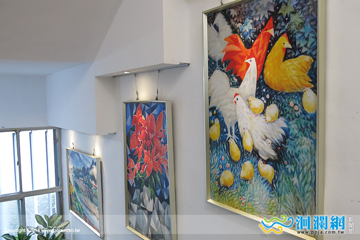 市公所市民藝廊新推出「聶家瑜老師水彩畫展」