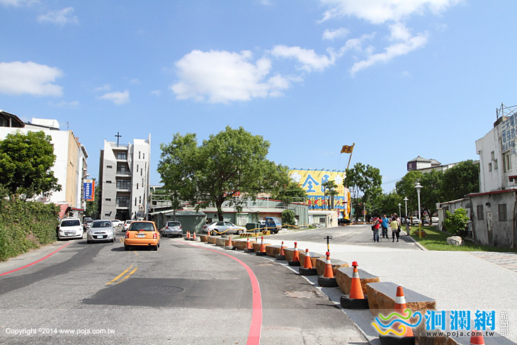 舊鐵道遊廊工程 打造道路景觀新風貌