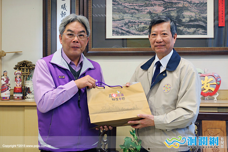 新任榮服處長李元威拜會市長盼持續跨單位合作