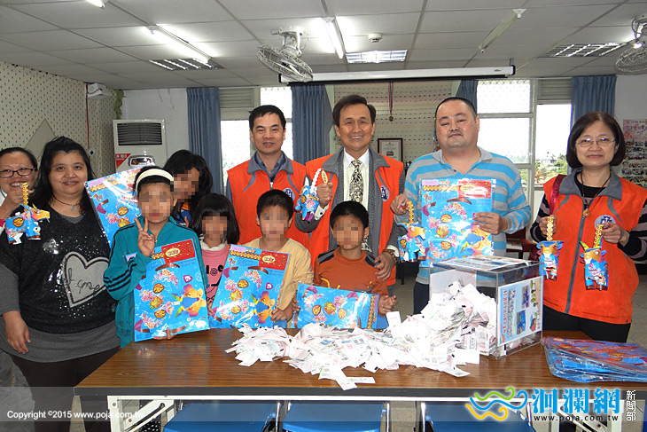 國稅局轉贈募集發票到「原住民少年兒童之家」‏