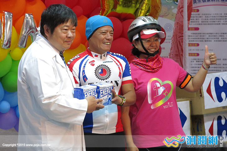 門諾個管師率病友陪騎，鼓勵癌症病患多運動戰勝自