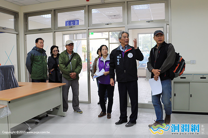 四里聯合活動中心完工，市長前往關心