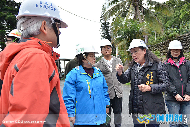 楓林步道設施改善，預計四月完工