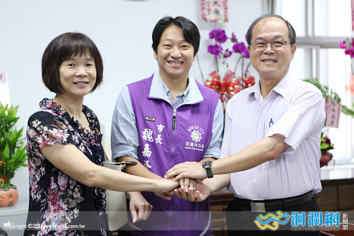 花縣府觀光處工商科長翁美華接任市公所主秘