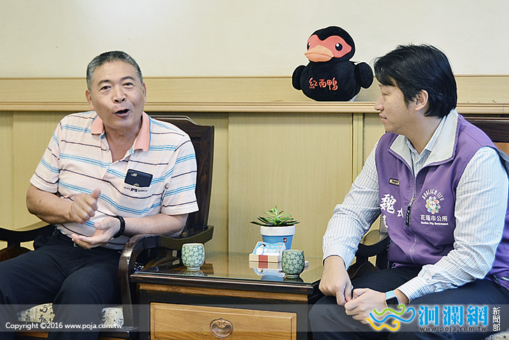 企業捐千斤白米助花蓮弱勢