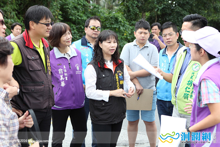 市民代表會關心達固湖灣大道改善工程