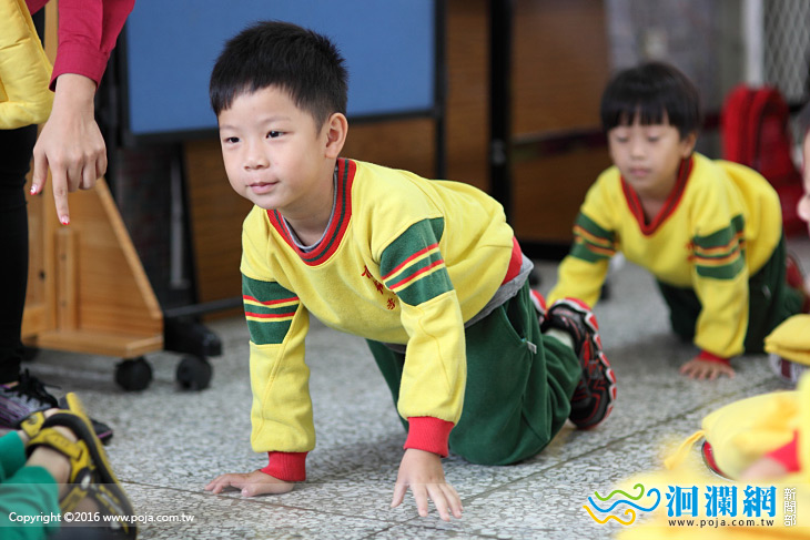 市幼防震防火演習，提升災臨應變觀念