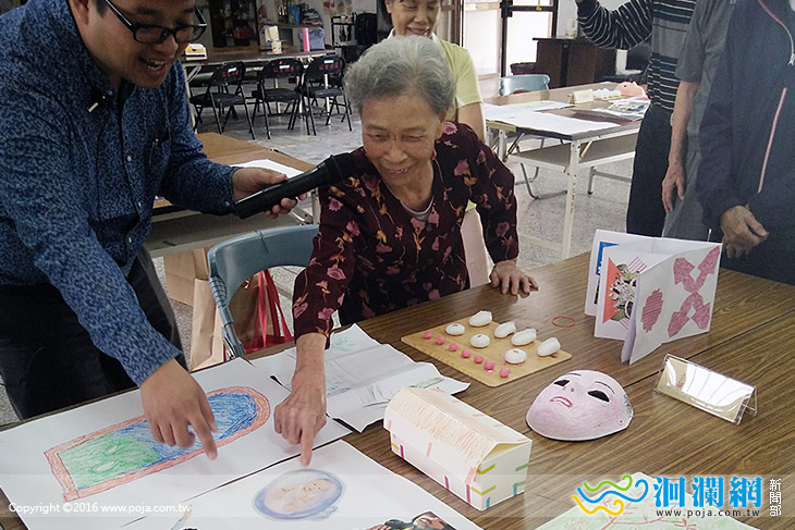瑞智長輩藝術創作成果展，黎明社服推廣不遺餘力