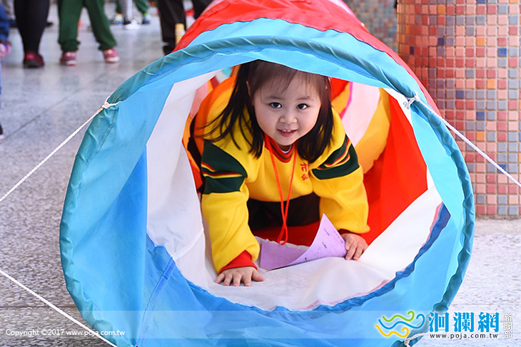 幼兒園小班教學成果，各個展現好體力