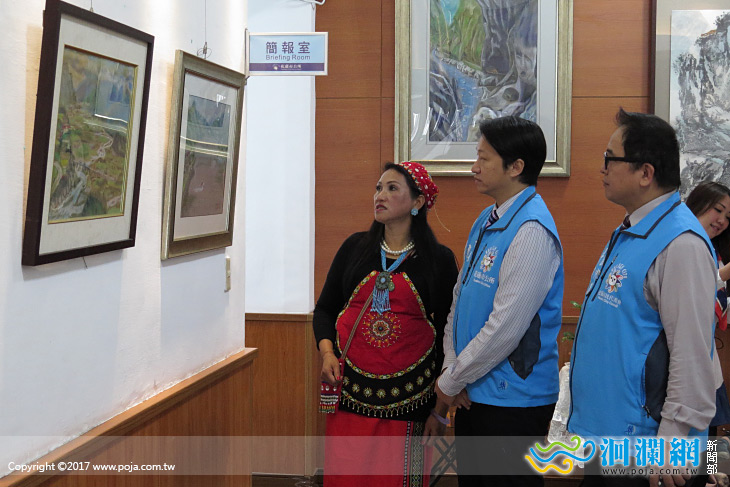 花蓮市公所市民藝廊陳秀菊個人畫展