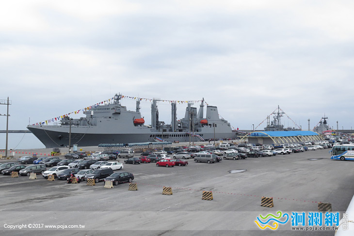 海軍敦睦艦隊今靠港花蓮最終站，明天還有一天