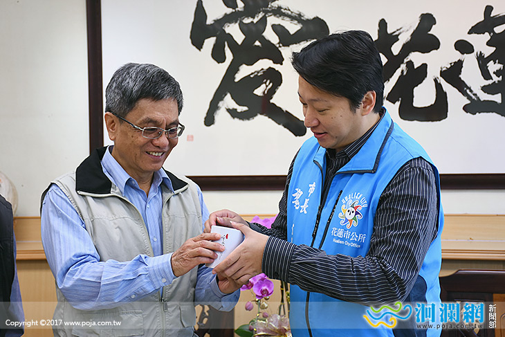 自來水公司處長拜會，魏市長建議加強無水地區供水