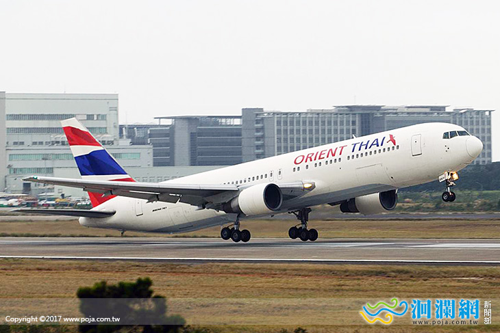 泰國7月直航767大型客機將起降花蓮機場