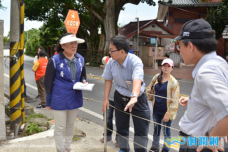 吉安橫斷道路開鑿記念碑相關單位會勘古蹟參觀動