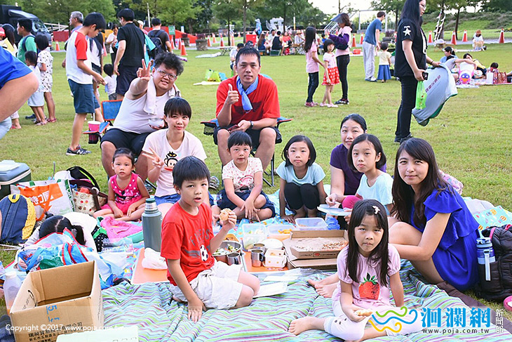 花蓮市草地野餐活動 親子共享歡樂時光