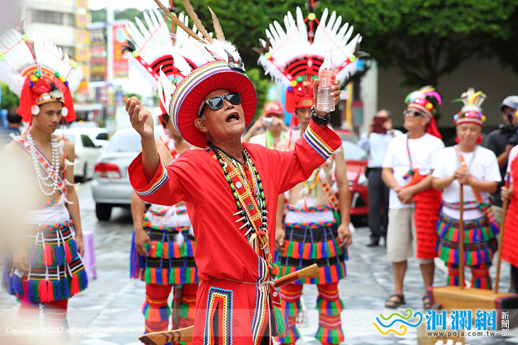 豐年祭將屆吉寶竿部落至花蓮市公所報信息