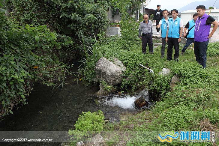 豐村易淹水地區，市公所承諾將盡力協助改善排水