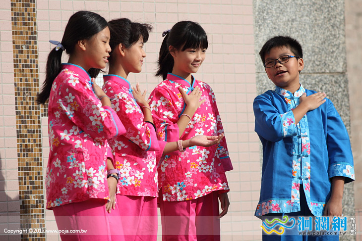 明廉國小高年級口說藝術晉級全國賽，魏市長前往打