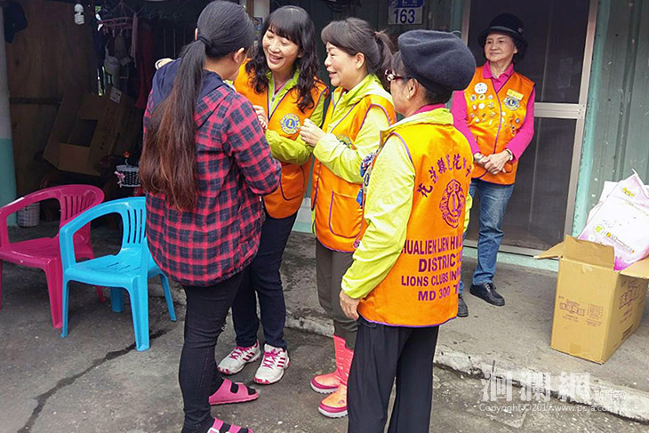 蓮花獅子會寒冬送暖搶救飢餓