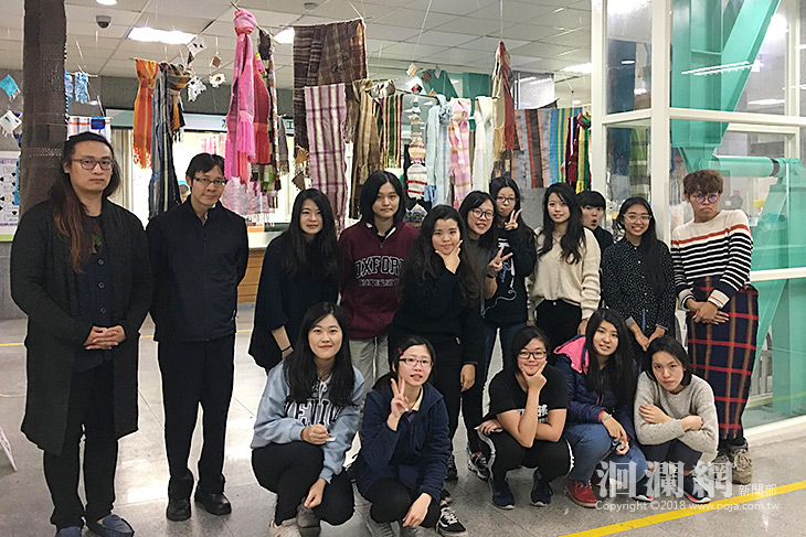 東華大學藝創系編織藝術創作在花蓮醫院聯展