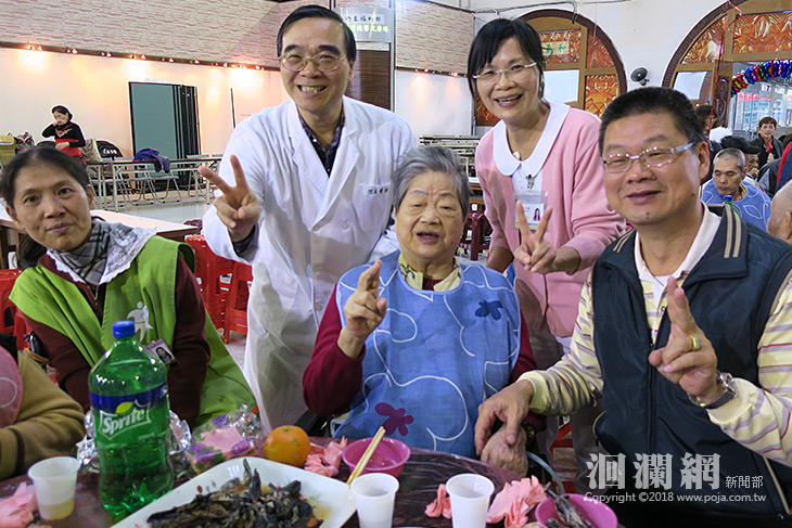 花蓮醫院護理之家今舉辦圍爐活動