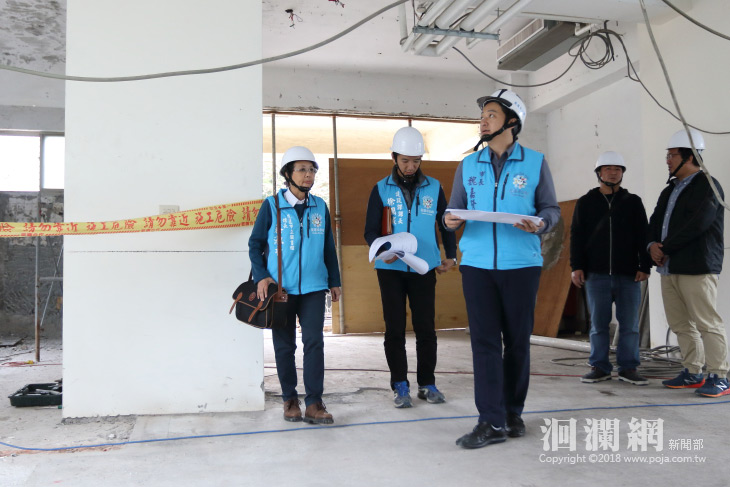 花蓮市立圖書館總館環境改善，加強結構耐震補強