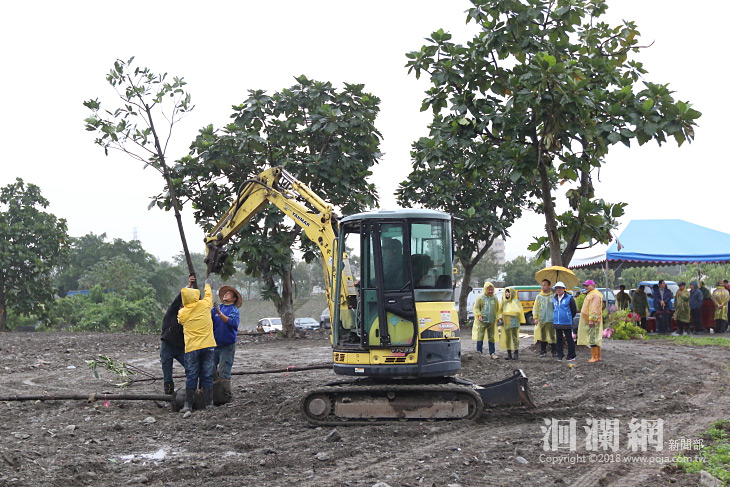 吉安鄉公所植樹愛地球，營造吉安溪上游步道景觀