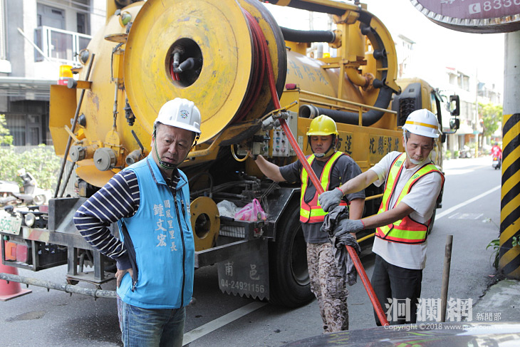 花蓮市3月起展開清溝作業，確保防汛期排水順暢