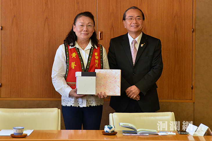 黃馨率隊赴日本四國德島市交流