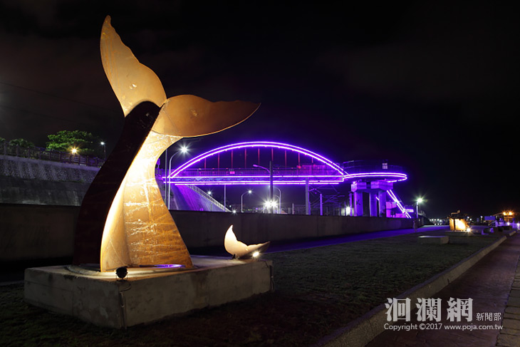 裝置藝術新登場，夏夜一起到花港散步吹海風