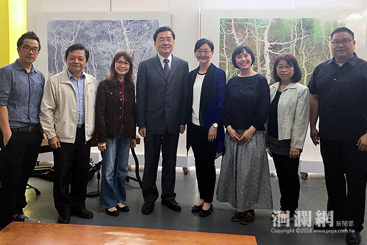 東華大學藝術中心「粹墨」當代水墨聯展開幕