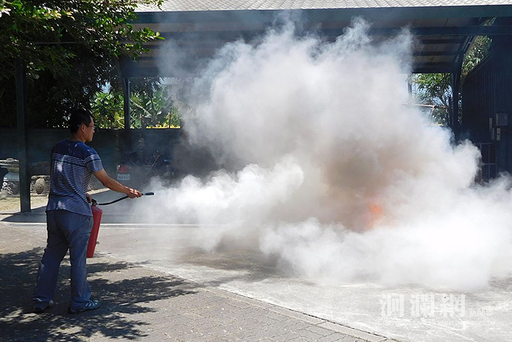 花蓮林管處「模擬地震避難逃生，提升防災自主應變