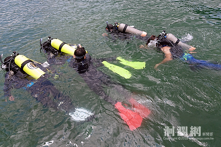 壽豐分隊義消水域專業訓練，強化搶救安全