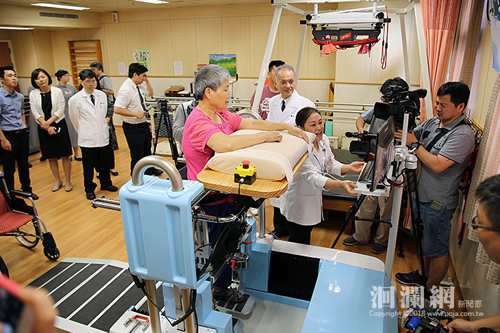 花蓮慈院行走復健機器人啟用