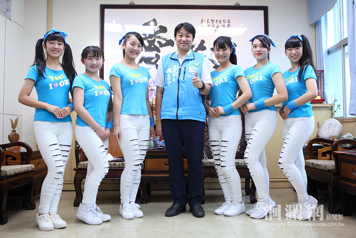 仙台市ORI姫隊少女偶像團隊訪花蓮市親善交流