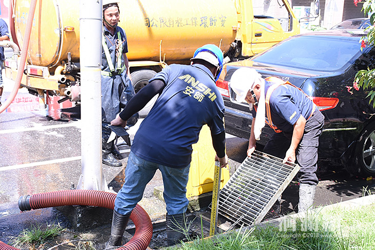 爭取縣府經費補助花蓮市執行雨水下水道清淤工程