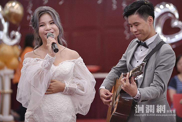 花縣107年秋季集團結婚79對新人獲50吋液晶電視