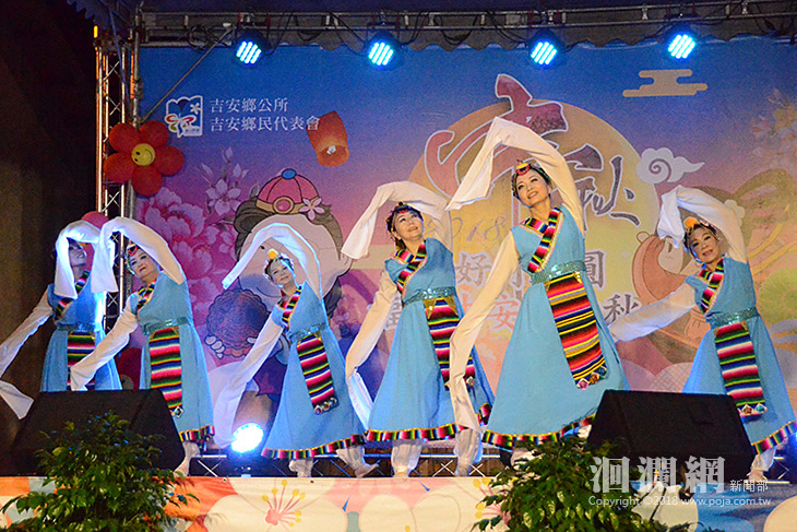 慶中秋，吉安鄉公所辦晚會與上千鄉親同樂