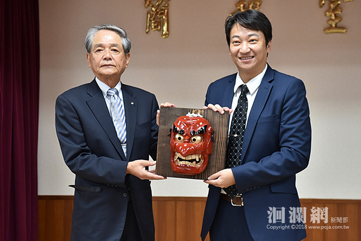 日高千穗町訪花，花蓮市公所熱情接待