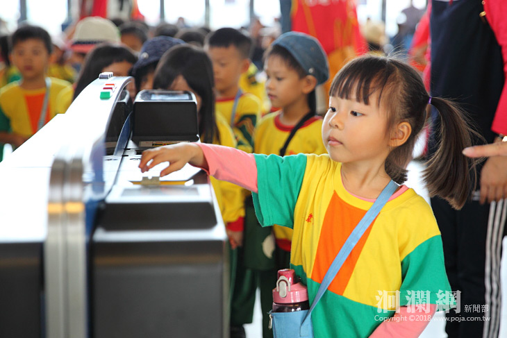 花蓮市幼校外教學中班幼兒參觀火車站