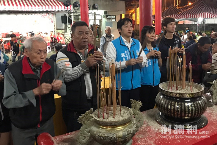 阮弼真君文化祭，魏嘉賢偕大陳鄉親為真君暖壽