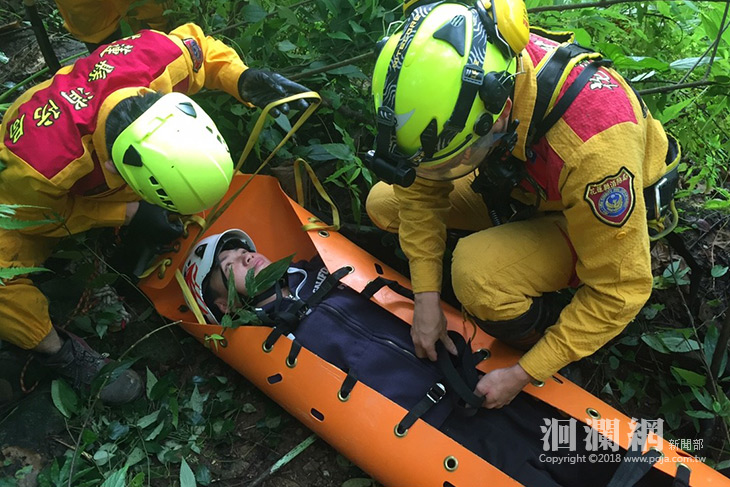 消防自強分隊辦理繩索應用暨人命救助訓練增強技