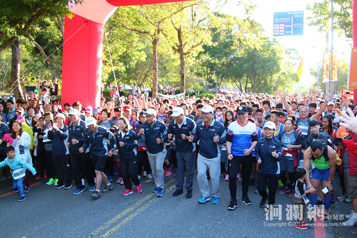 2018雲朗觀光太魯閣峽谷馬拉松萬人起跑