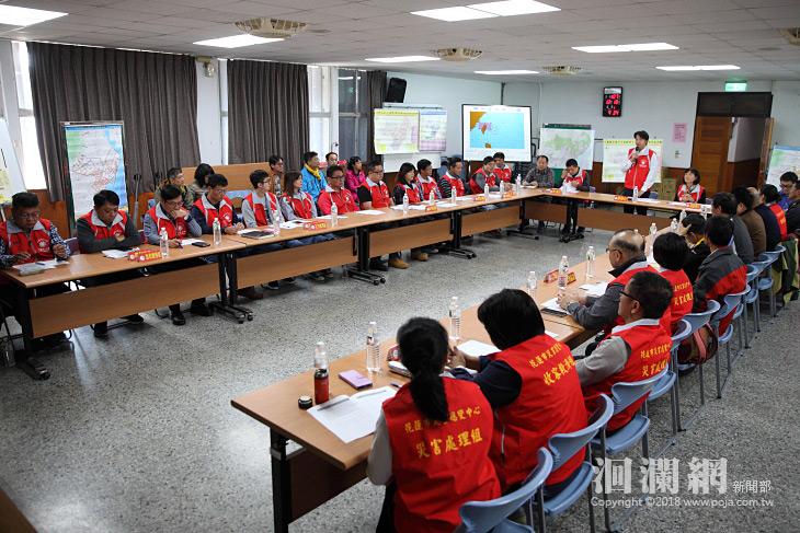 花蓮市無腳本兵棋推演強化防災應變措施